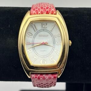 Gold & Pink Gossip Watch